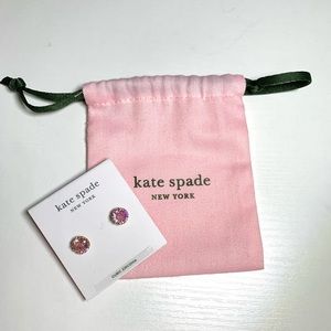 Kate Spade that sparkle round earrings